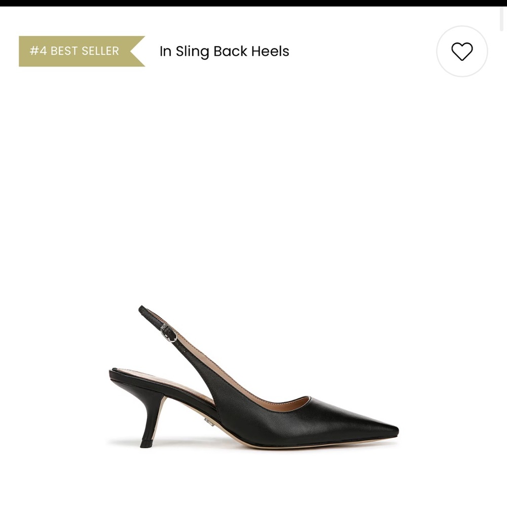 Sam Edleman Bianka sling backs size 8